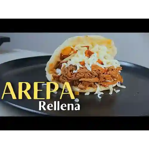 Arepa Rellena de Carne