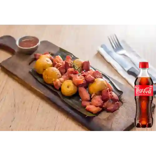 Combo Chicharrón Carnudo + Coca Cola Original 400 ml