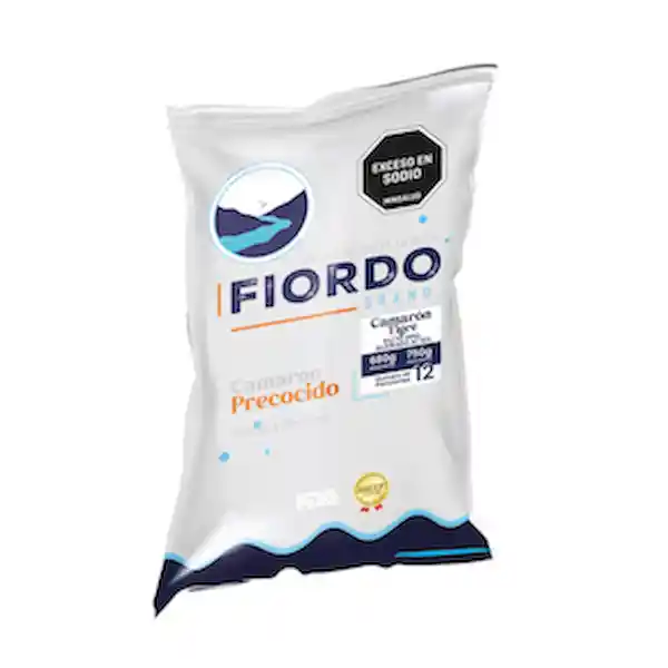 Fiordo Camarón Tigre Congelado 51/70