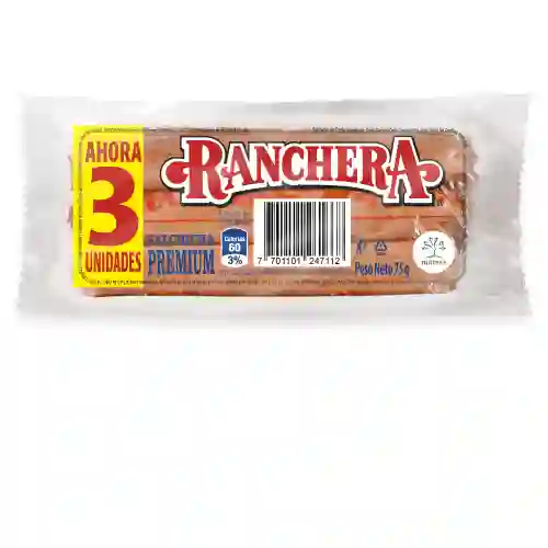 Salchicha Ranchera X 3 Unidades