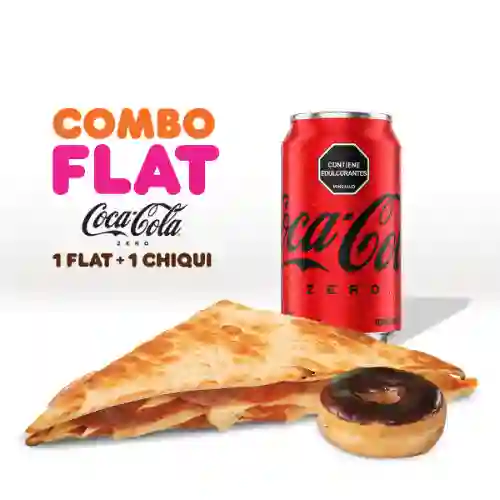 Combo Dunkin Flat Coca-cola