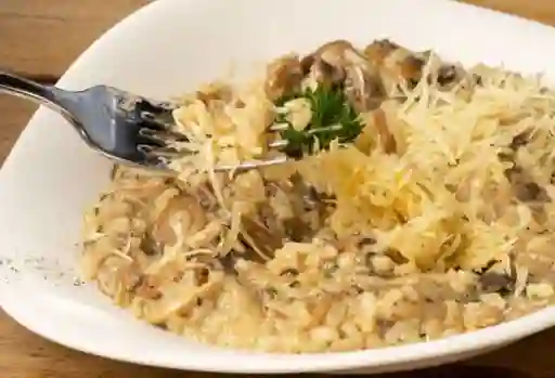 Risotto con Champiñones