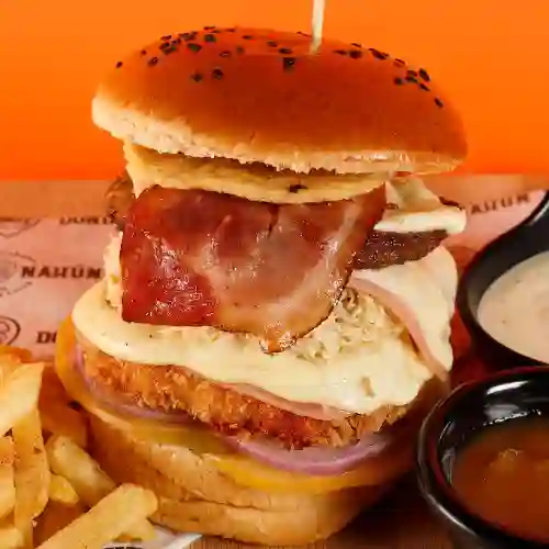 Hamburguesa Super Especial Apanada