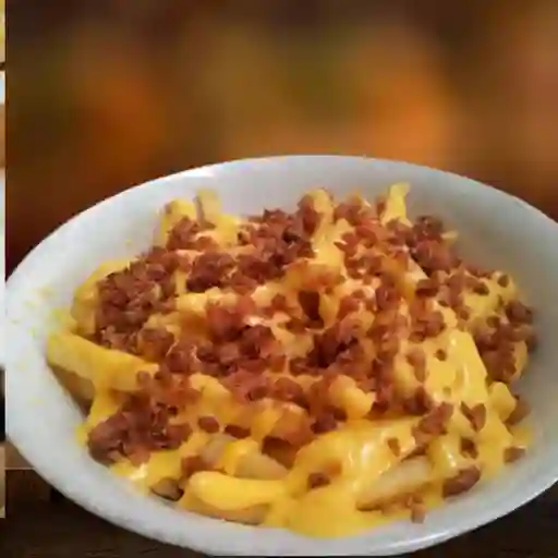 Papas chorreadas