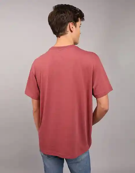 Camiseta Hombre Rojo Talla X-Small American Eagle 3774648