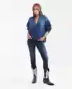 Camisa Cuello Neru Azul Clásico Oscuro Talla M Chevignon