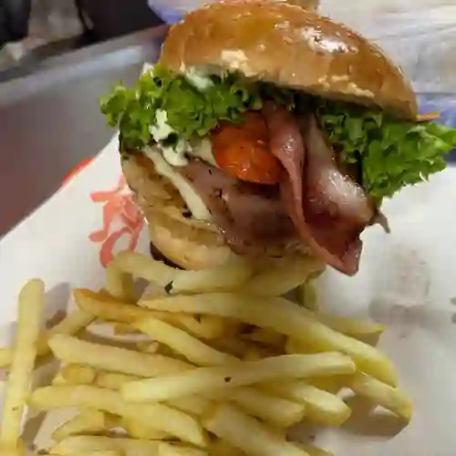 Hamburguesa Chiken Ranchera