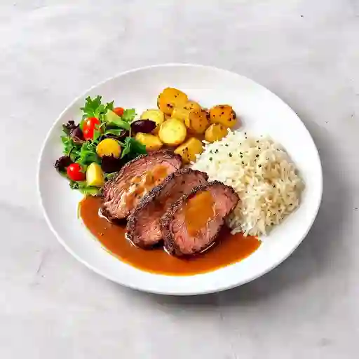 1/2 Costilla Ahumada