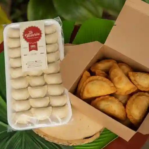 Empanadas pasabocas jamón y queso