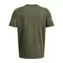 Under Armour Camiseta Project Rock Brahma Bull Hombre Verde T-S