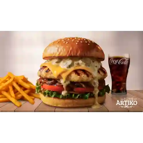 Combo Super Grill Burger