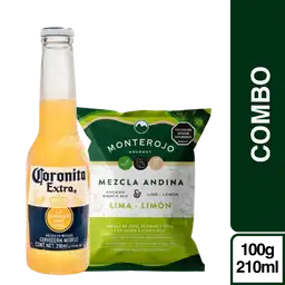 Combo Mezcla Andina Lima Limón + Coronita Extra Cerveza Lager