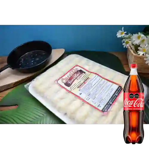 22 Deditos Merienda Queso&Bocadillo Cong +CocaCola Org 1.5L