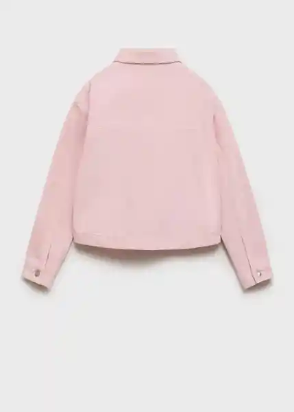 Chaqueta Cazadora Sabina Rosa Talla 08 Niñas Mango