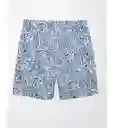 Bóxer Hombre Azul Talla Small American Eagle 02203989