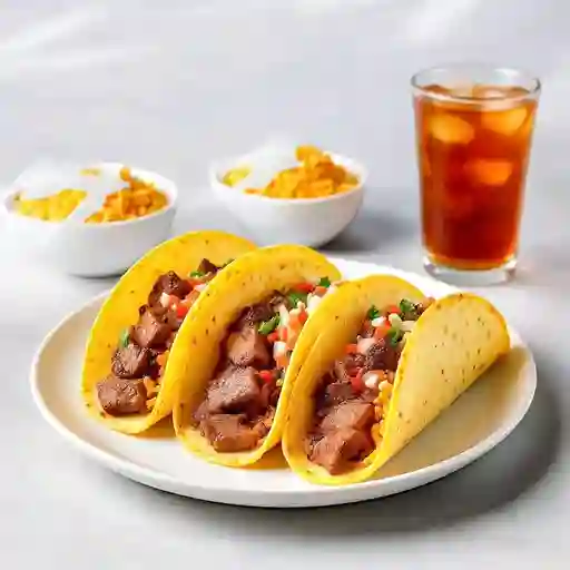 Combo Tacos de Arrachera