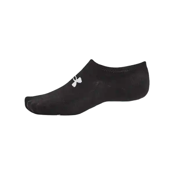 Under Armour Medias Cortas Essential Ult Hombre Negro Talla LG