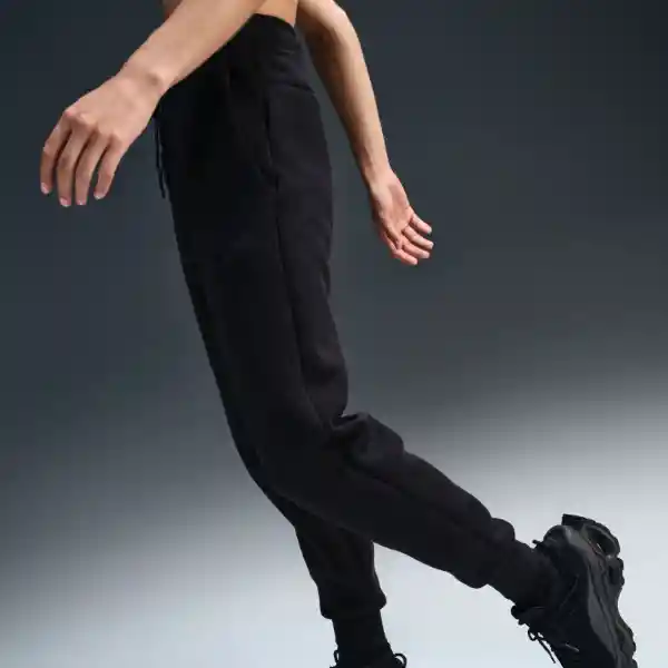 Nike Pantalón Jogger W Nsw Tch Flc mr 2 Lifestyle Mujer Negro L