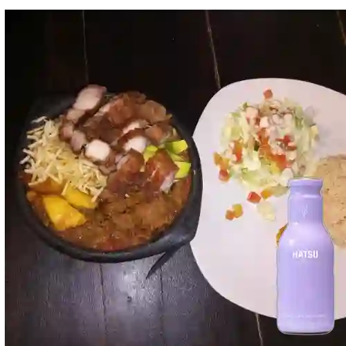 Combo Cazuela Tradicional + Te Hatsu Lila 400 ml