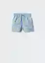 Short Bañador Blueb Azul Talla 07 Niños Mango