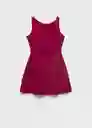 Vestido Sea2 Rojo Talla S Mujer Mango