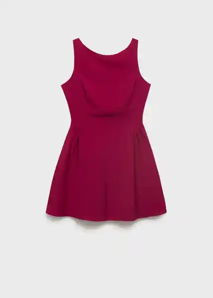 Vestido Sea2 Rojo Talla S Mujer Mango
