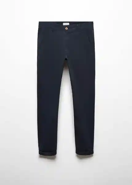 Pantalón Chinoa Niños Navy Talla 20 Mango