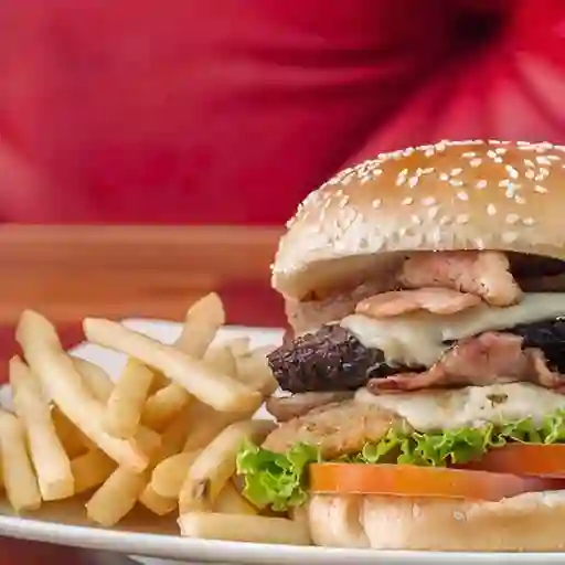 Hamburguesa Doble Burger Combo