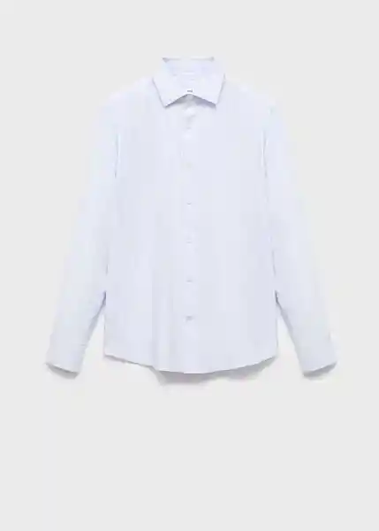 Camisa Vecchia Celeste Talla Xxl Hombre Mango