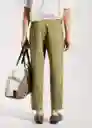 Pantalón Romelino Khaki Talla 42 Hombre Mango