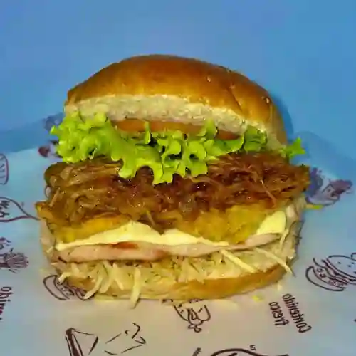 Hamburguesa Criolla de Pollo