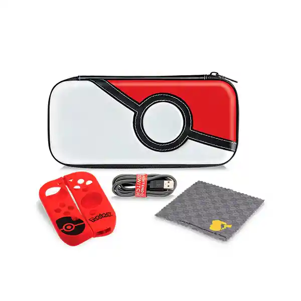 Nintendo Switch Estuche Para Consola Con Accesorios Poké Ball