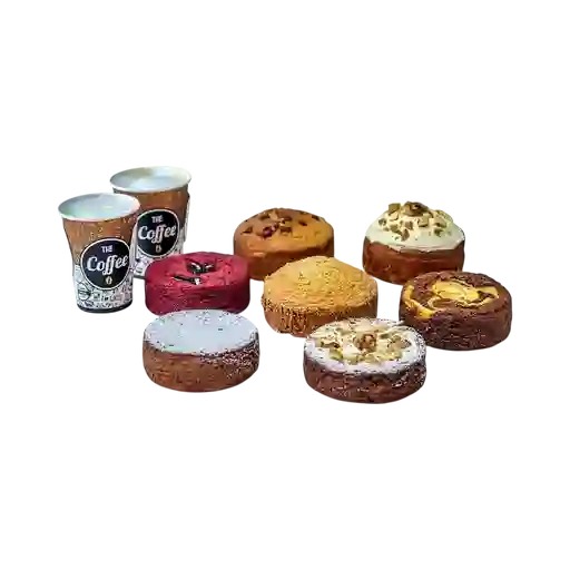 Combo Torta Pequeña y Bebida