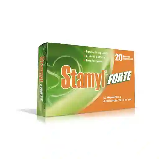 Stamyl Forte Digestivo y Antiflatulento