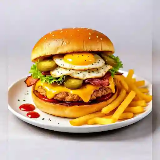 Hamburguesa de pollo