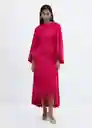 Vestido Rosa-A Fucsia Talla XS Mujer Mango