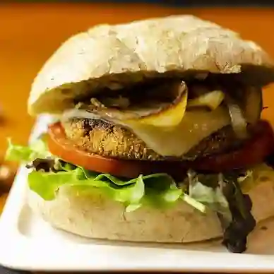 Hamburguesa falafel