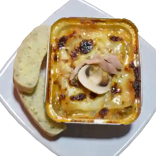 Lasagna Pollo Champiñon