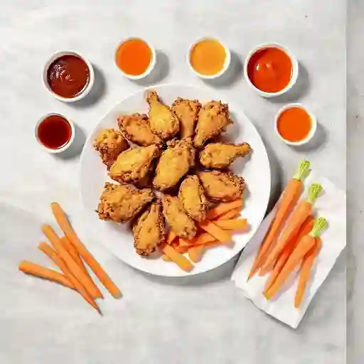 Alitas fritas x 12 unidades