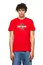 Diesel Camiseta T-Diegos-K21 Rojo Talla L