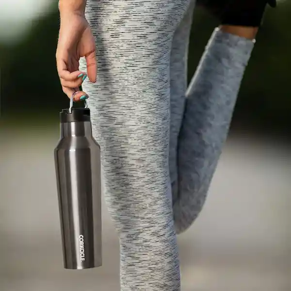 Corkcicle Botella Sport Canteen Plomo