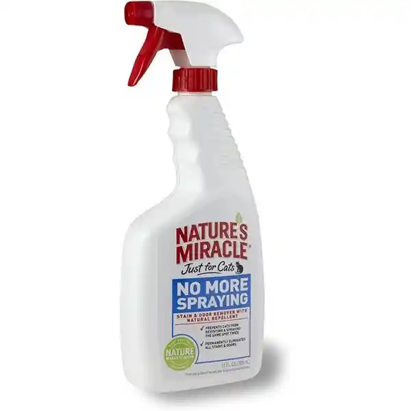 Nature Miracle Eliminador No Mas Marcas Spray Gato 24 Oz