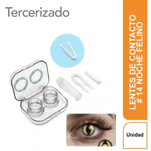 Lentes de Contacto Noche Felino # 14