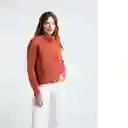 Saco Tejido Capri Mujer Naranja Tabasco Medio Talla L Naf-Naf 