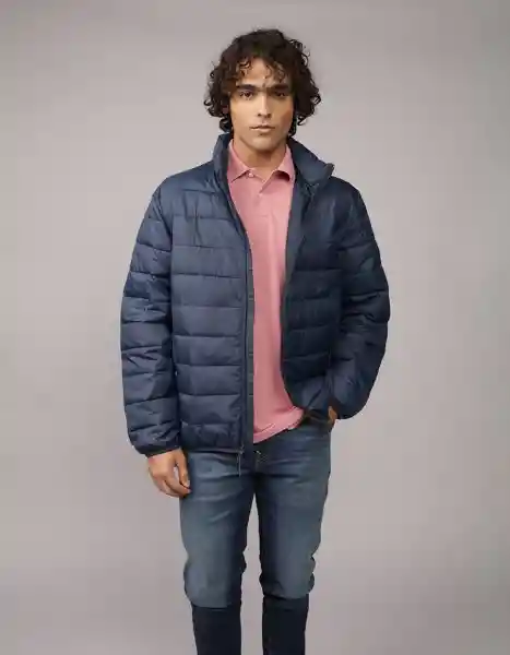 Chaqueta Hombre Azul Talla MEDIUM 1756410 American Eagle