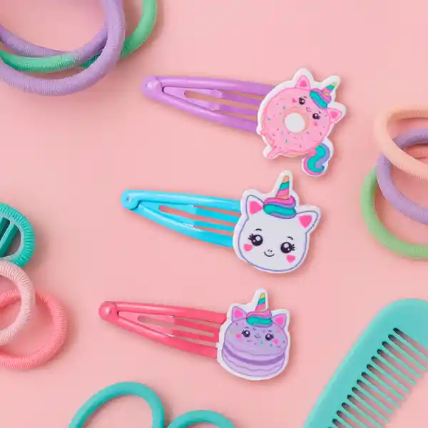 Set de Broches Infantiles Serie Mis Pastelitos Miniso