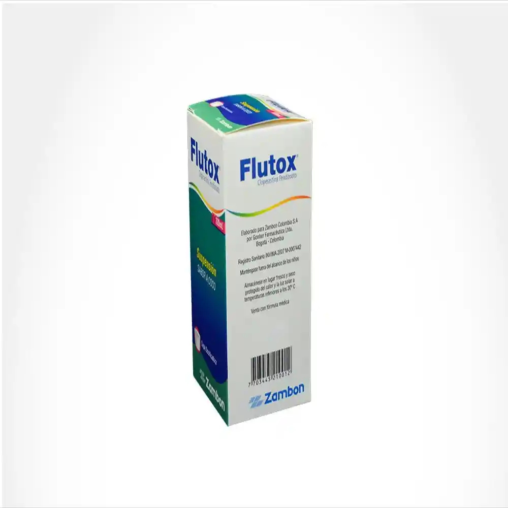 Flutox Suspensión Oral con Sabor a Coco (3.54 mg)