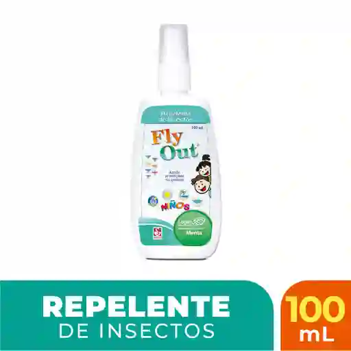 Fly Out Repelente de Insectos en Loción con Aceite de Citronela y Menta