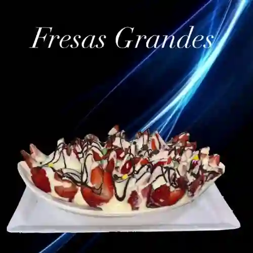 Fresas con Crema Grande