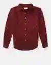 Camisa Hombre Vinotinto Talla Small American Eagle